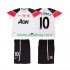 Camisola Manchester United ROONEY 10 Champions League 2012 Retro Criança Equipamento Terceiro 2011 Manga Curta